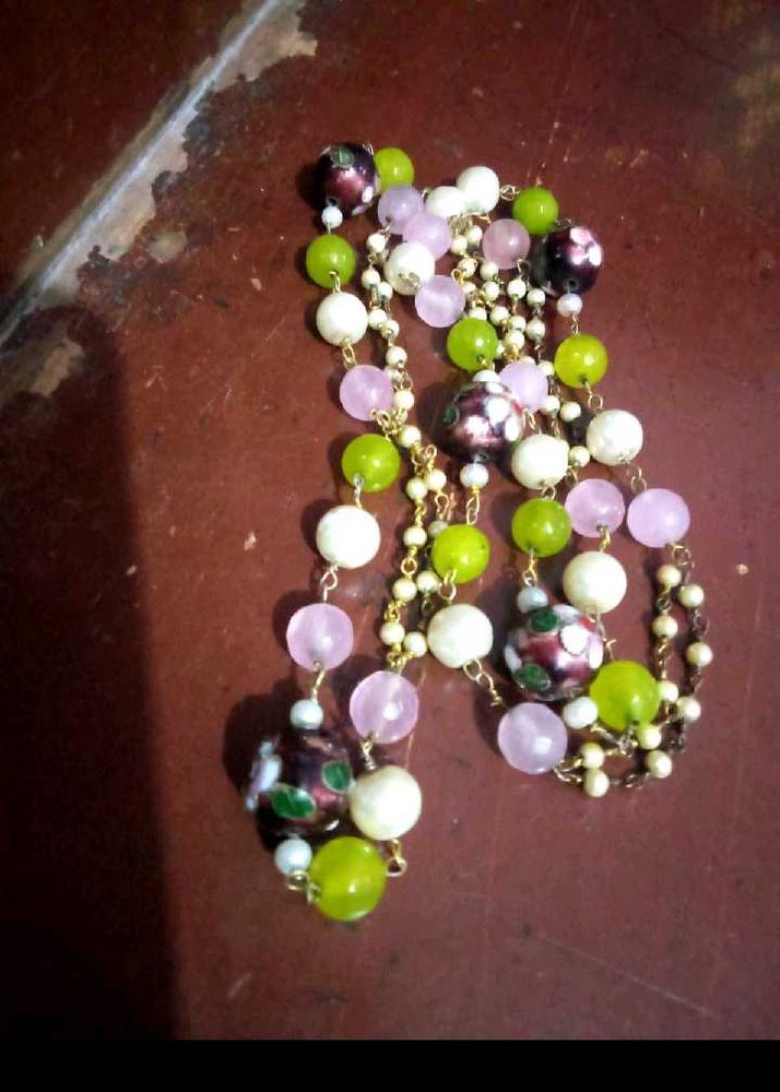 Boho Beaded Necklace