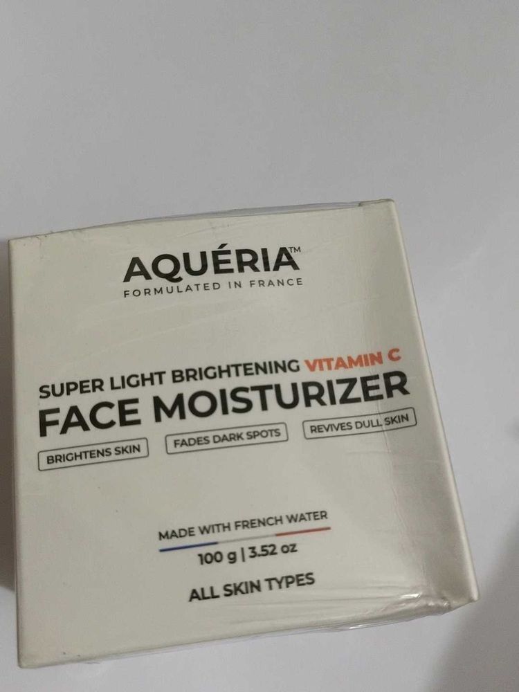 face moisturizer