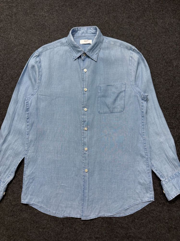 Men's Blue Denim Shirt