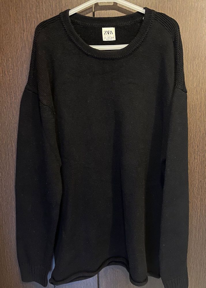 ZARA Black Knit Sweater
