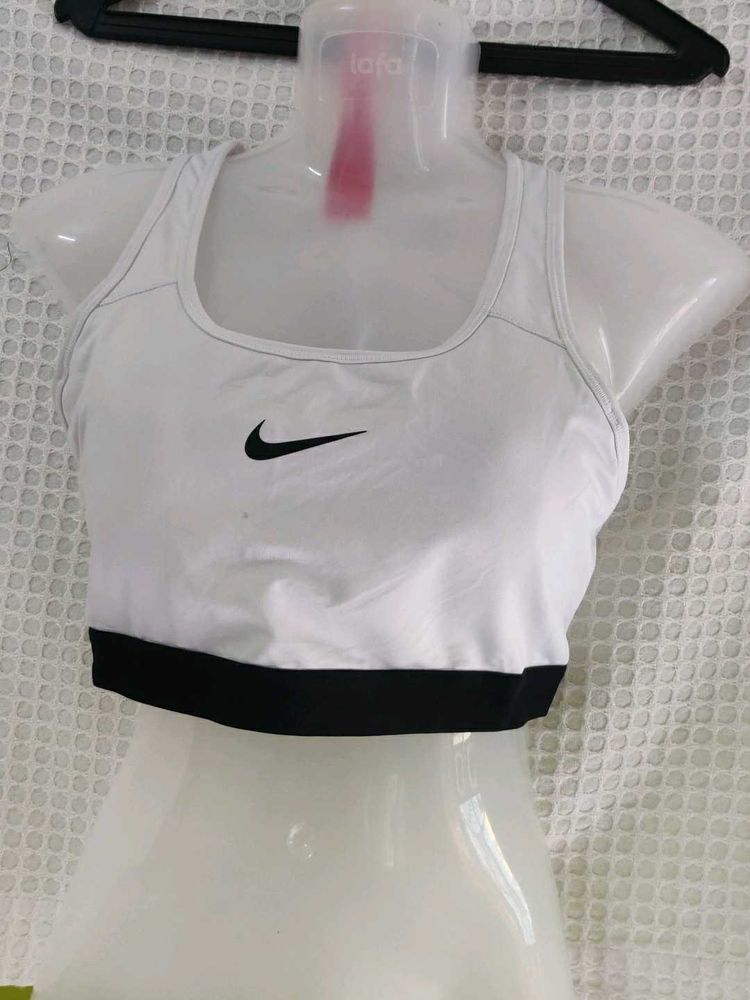 Nike Sports Bra - White