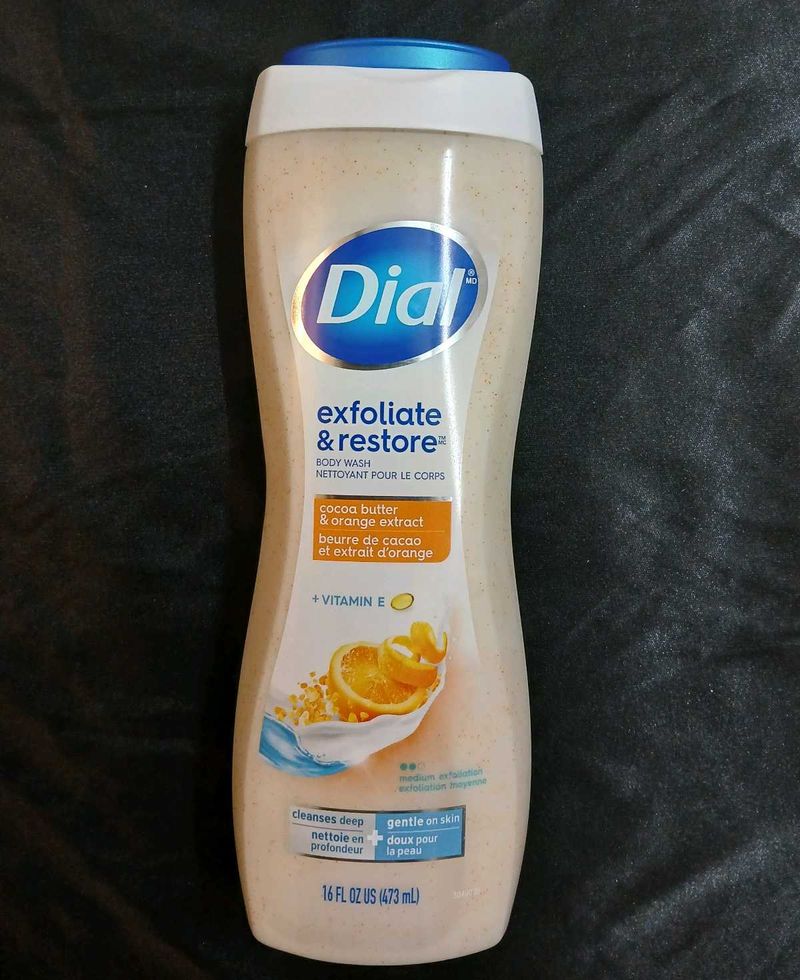 Dial Exfoliate &amp; Restore Body Wash