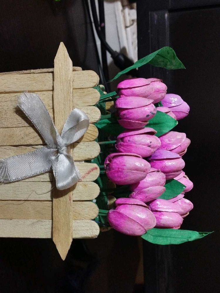 Tulip flower garden