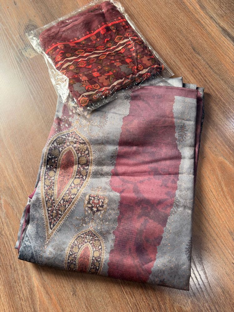 Pure Chiffon Dupatta - Elegant &amp; Lightweight