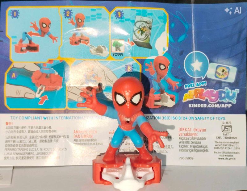 Spider-Man Kinder Joy Toy
