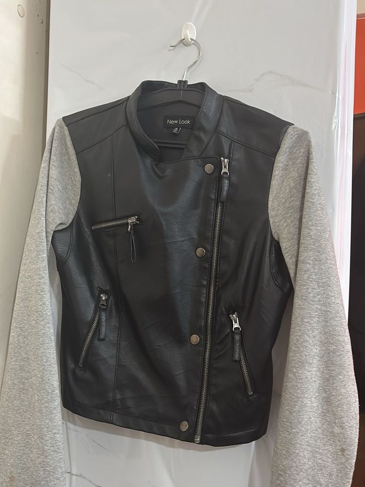 New Look Faux Leather Biker Jacket
