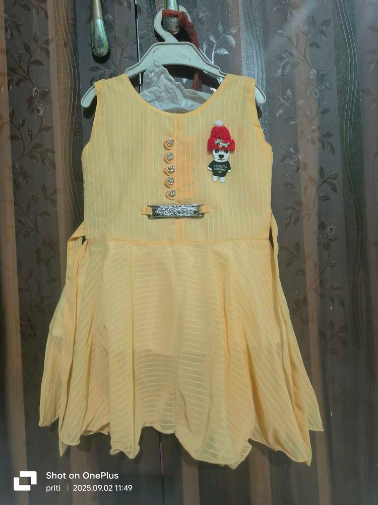 Babies Yellow Frock