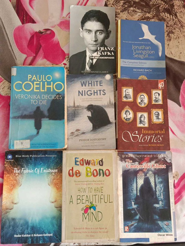 Selling individual books all around 125 rupees