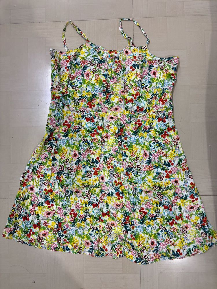 Floral Print Summer Dress