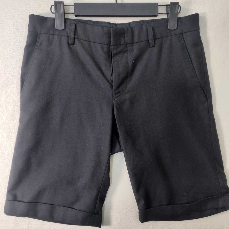 Korean Style Black Shorts