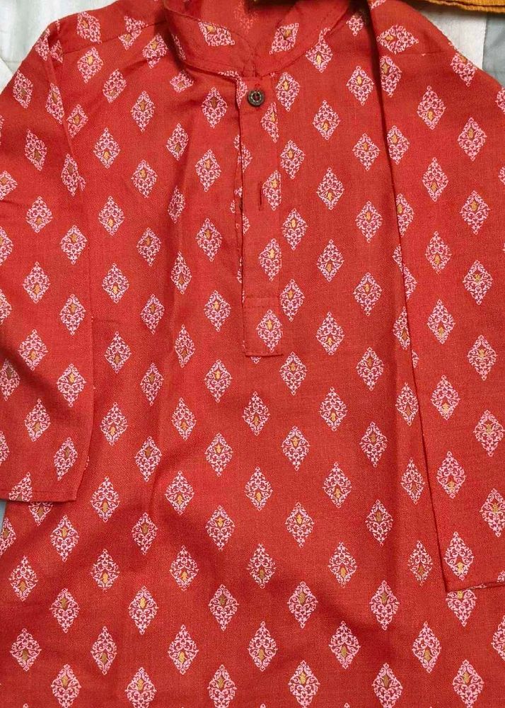 2 Red Ethnic Kurtas