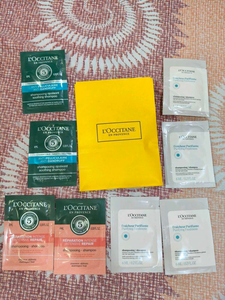 L'Occitane Shampoo Sample Pack