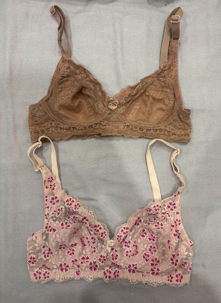Lace Bras - Pack of 2
