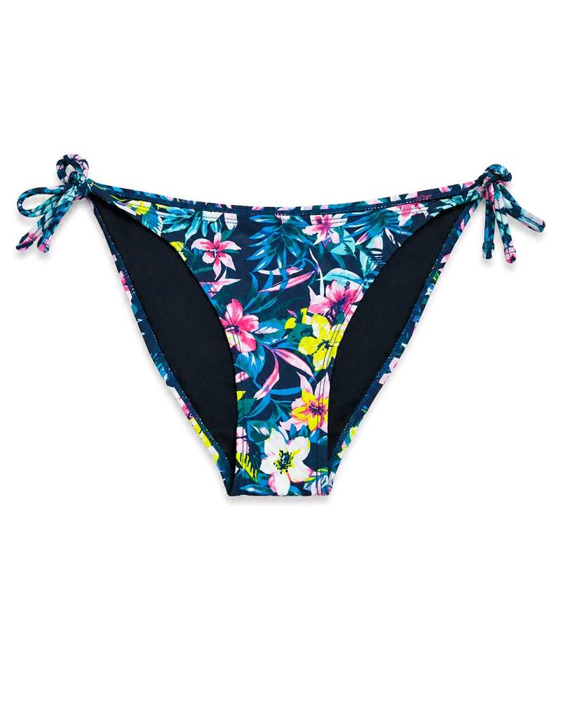Floral Tie-Side Bikini Bottoms