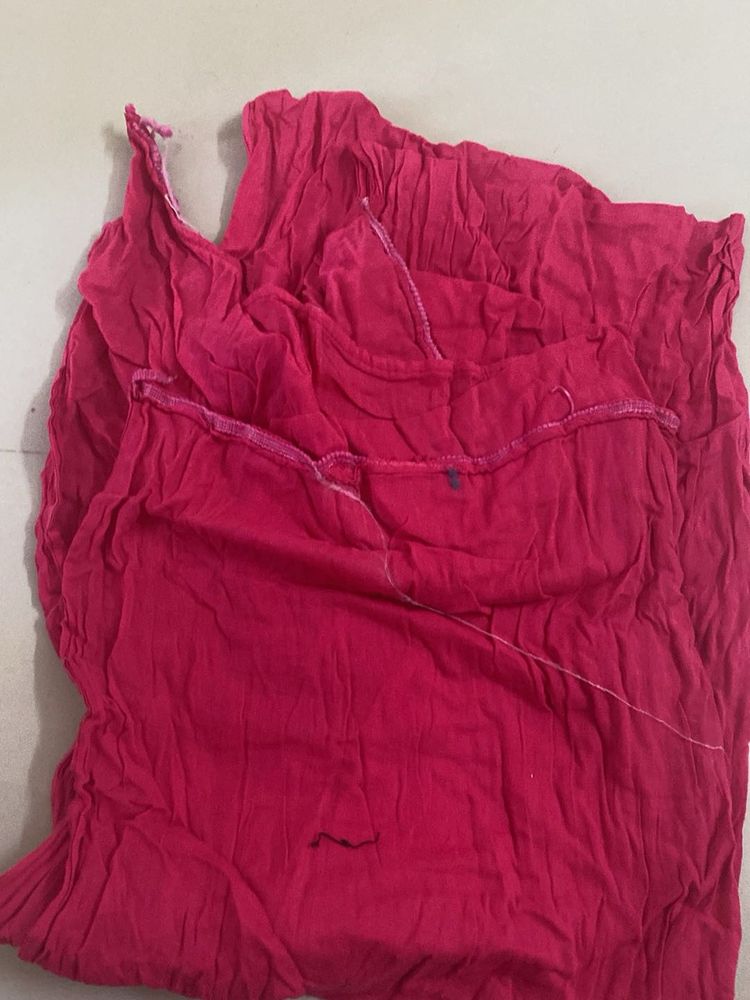 Pink Dupatta - Vibrant and Versatile