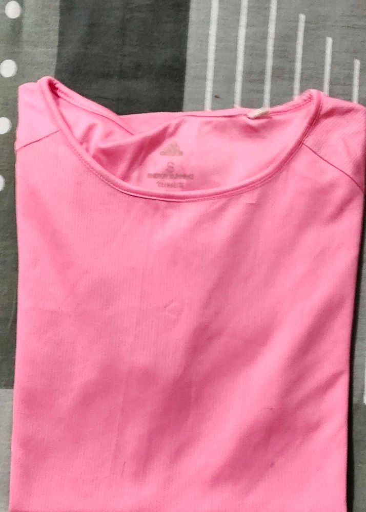 Adidas Pink T-Shirt