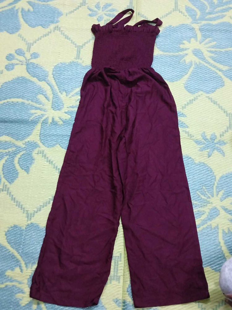Cute Purple Jumpsuit