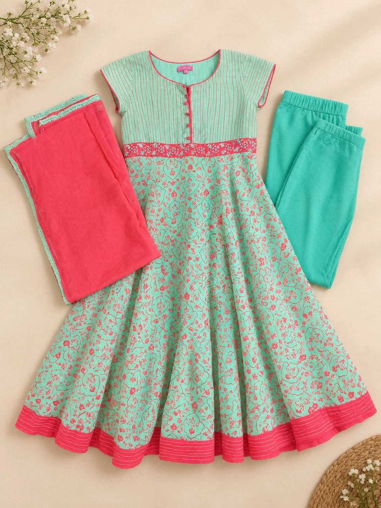 Biba Girls’ Ethnic Frock Set