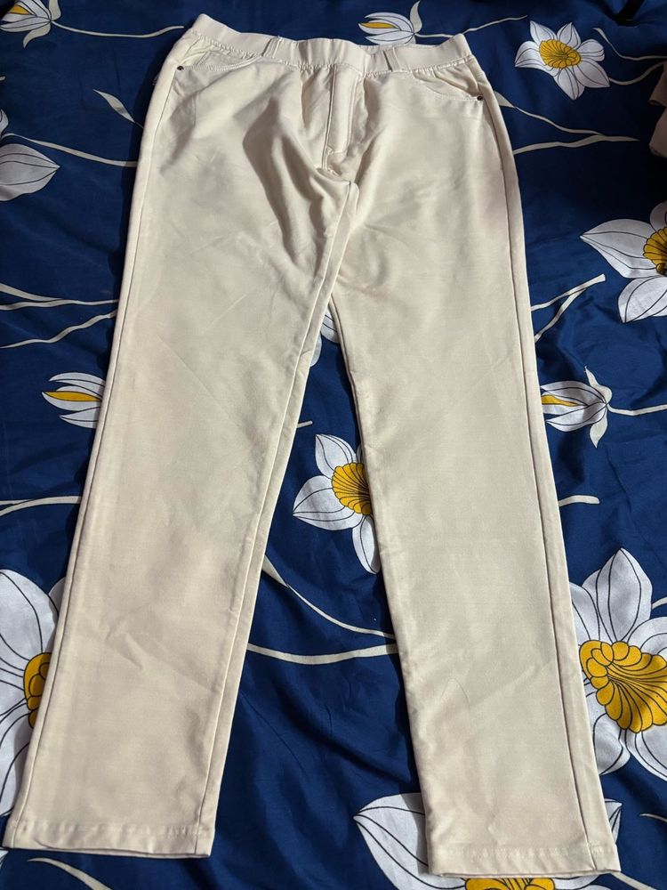 Cream Colored Pants