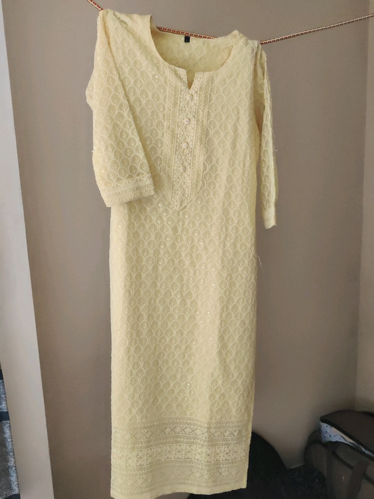 Yellow Kurti
