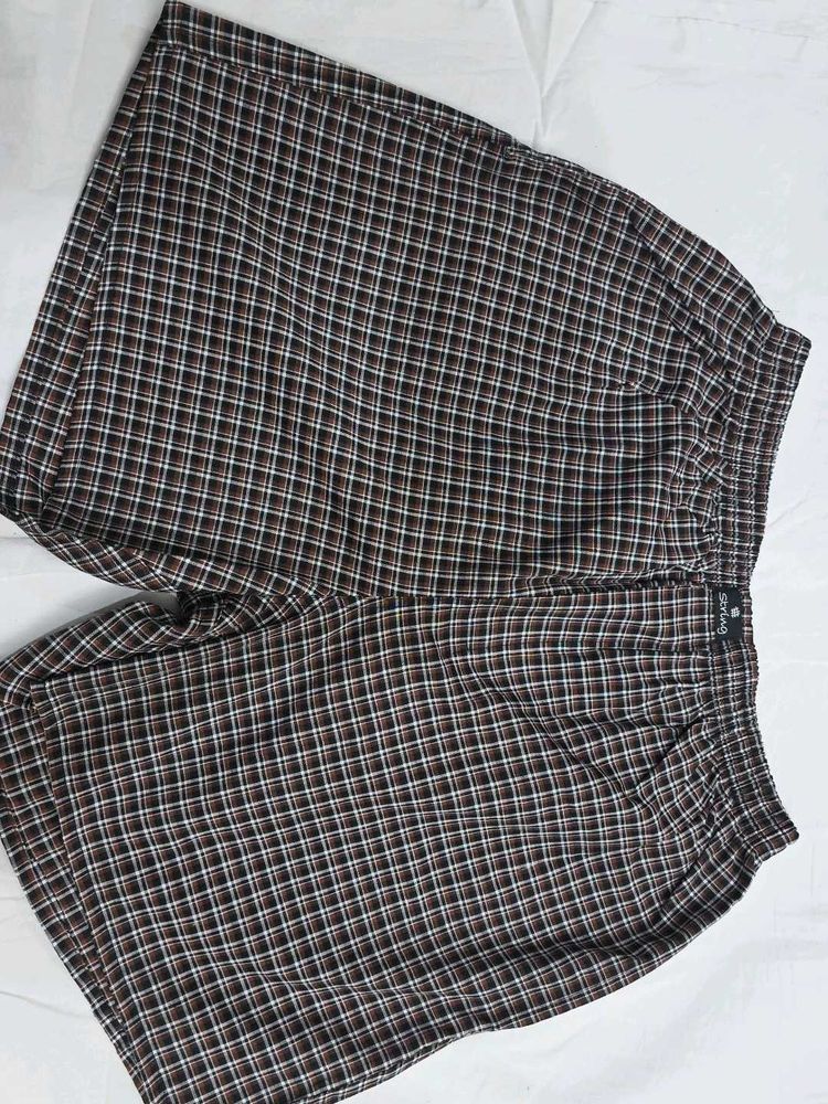 Men's Checked Boxers