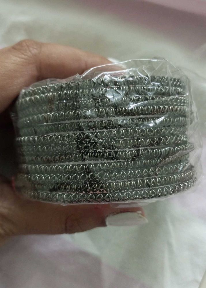 Silver Bangles