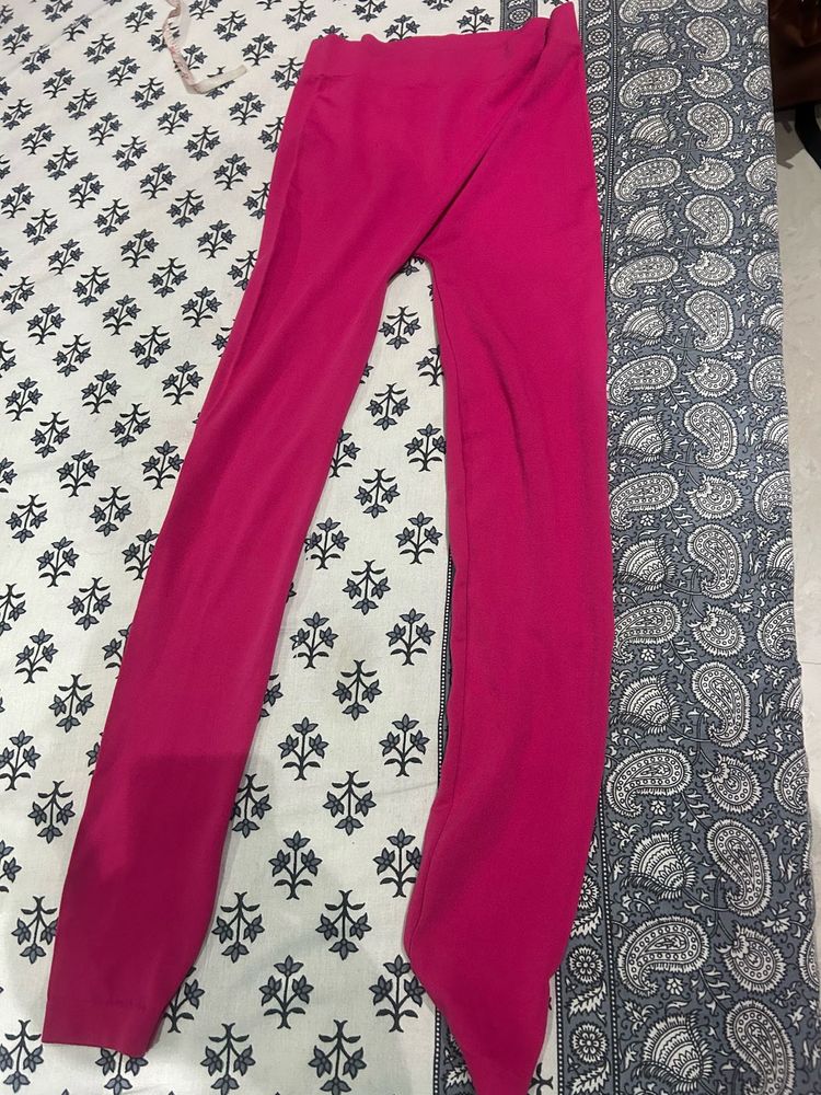 Bright Pink Leggings