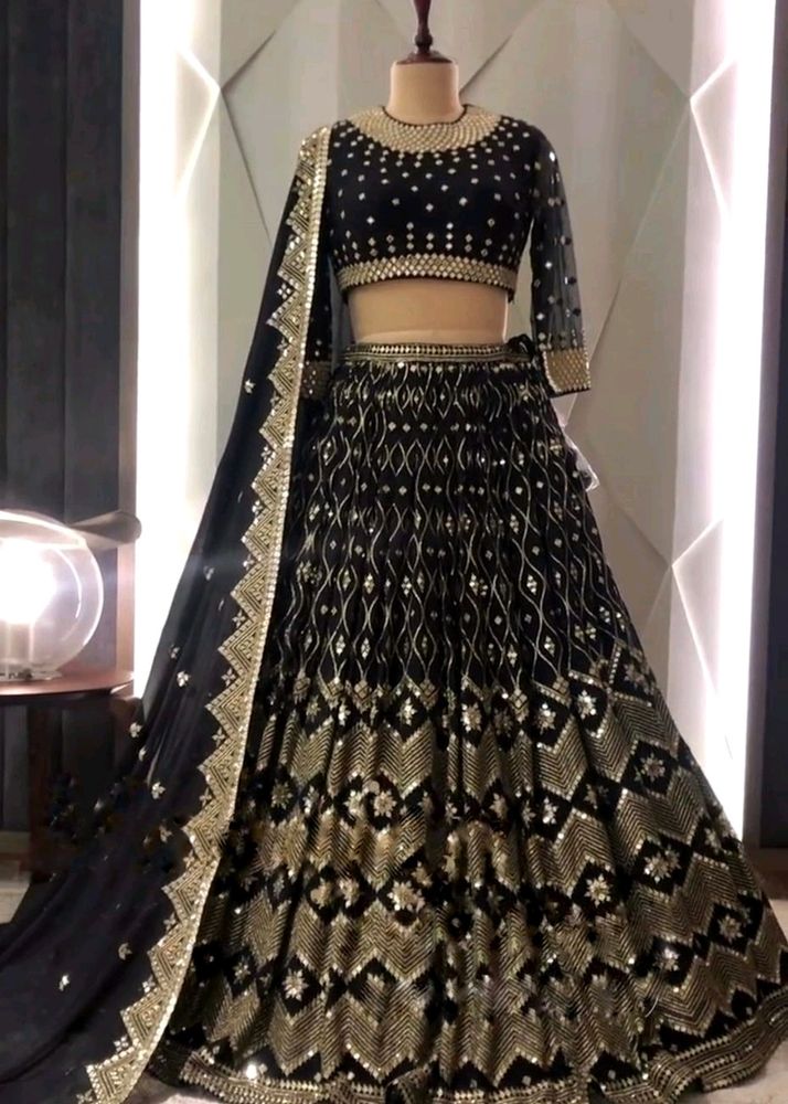 Beautiful Black Colour Lehenga 🖤🖤