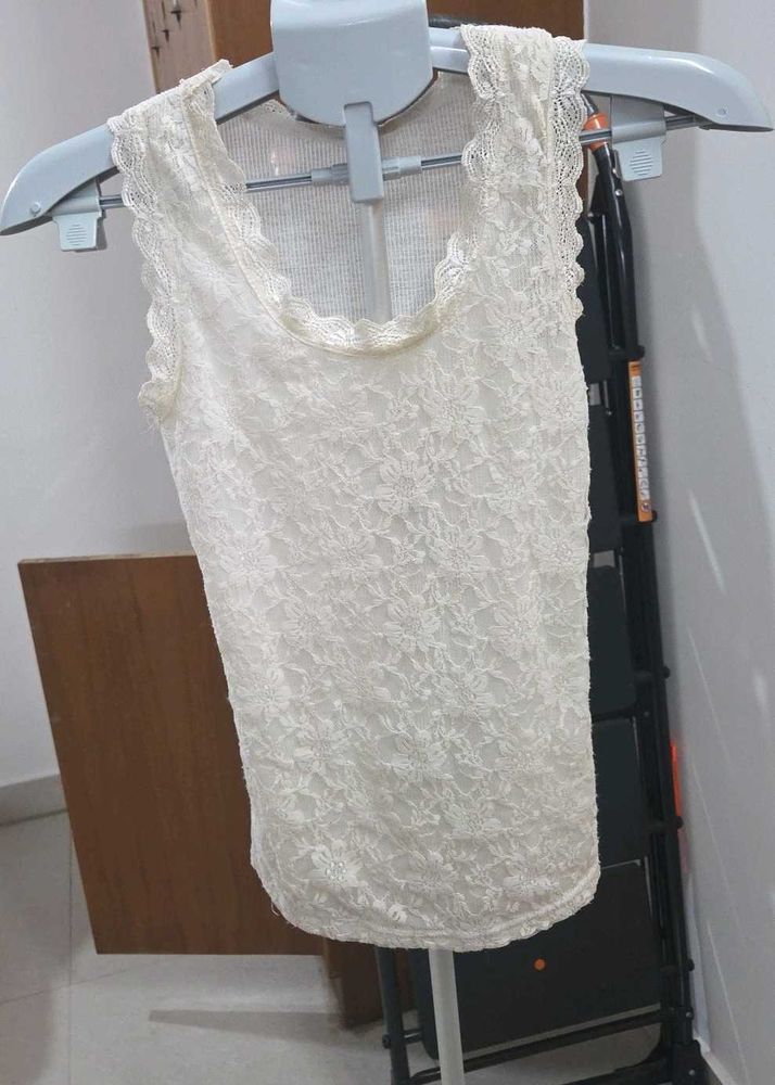 Elegant Lace Tank Top