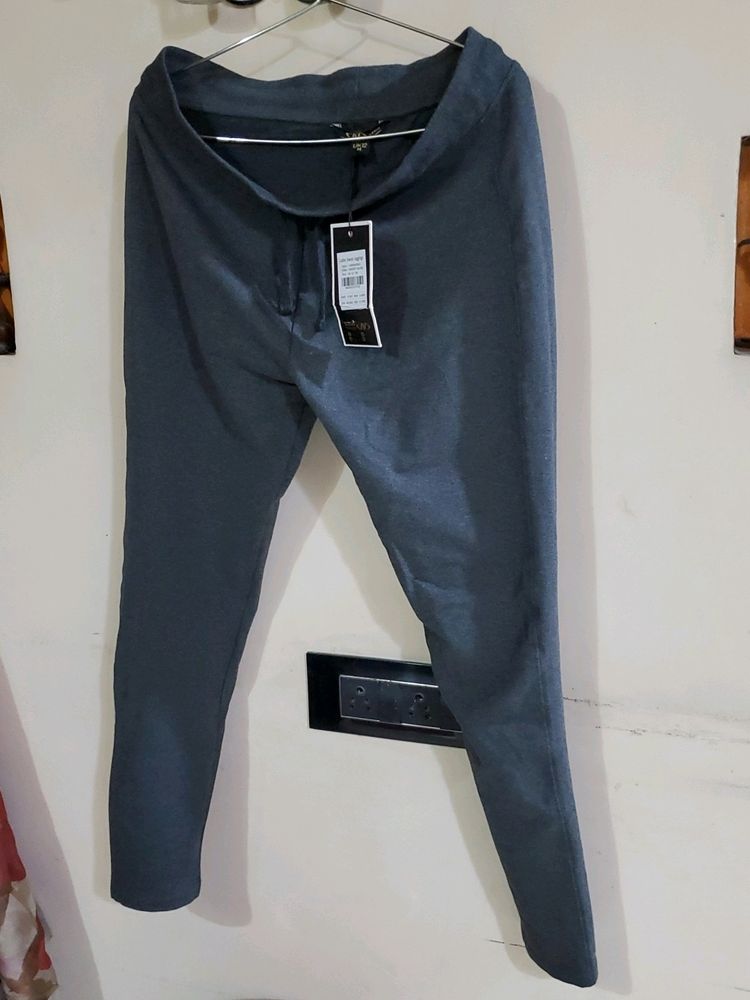 New Brand Imported Grey Ladies Sweat Leggings with Tag. Superb Quality.