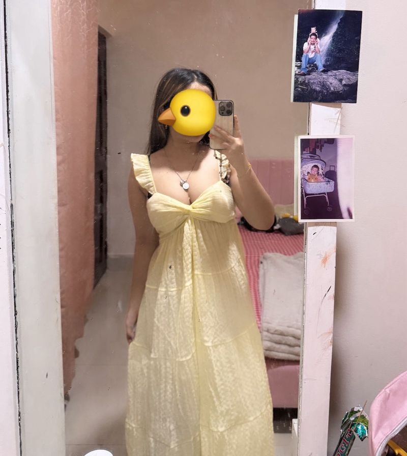 Boho Yellow Maxi Dress