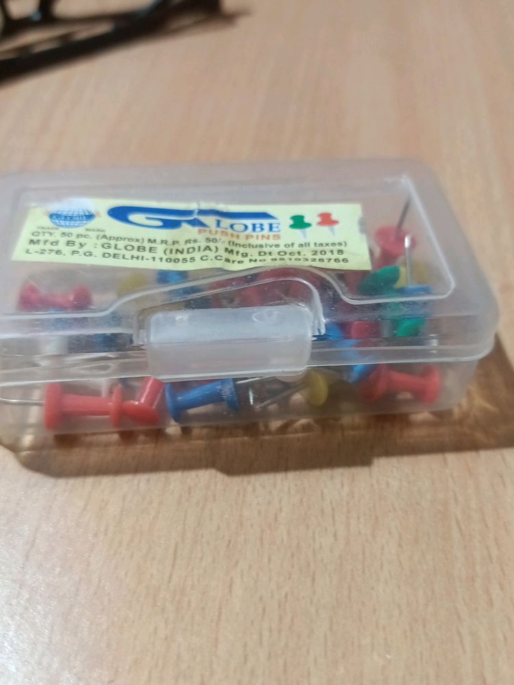 PUSH PINS ALSO KNOWN AS NOTICEBOX PIN