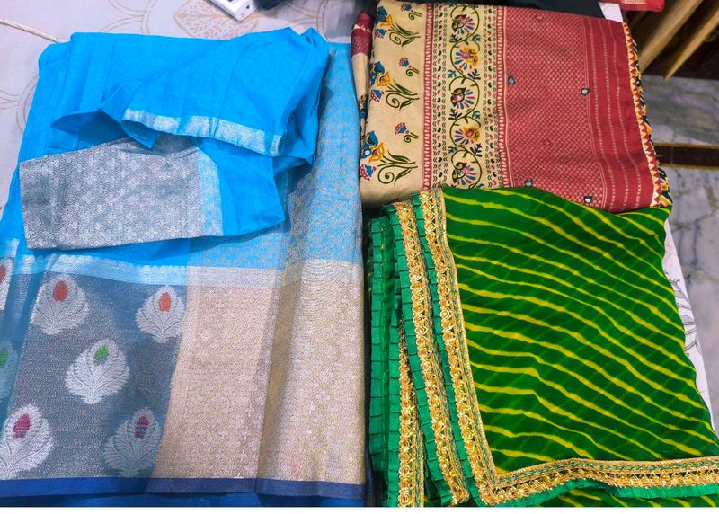 3 set saree   comboo