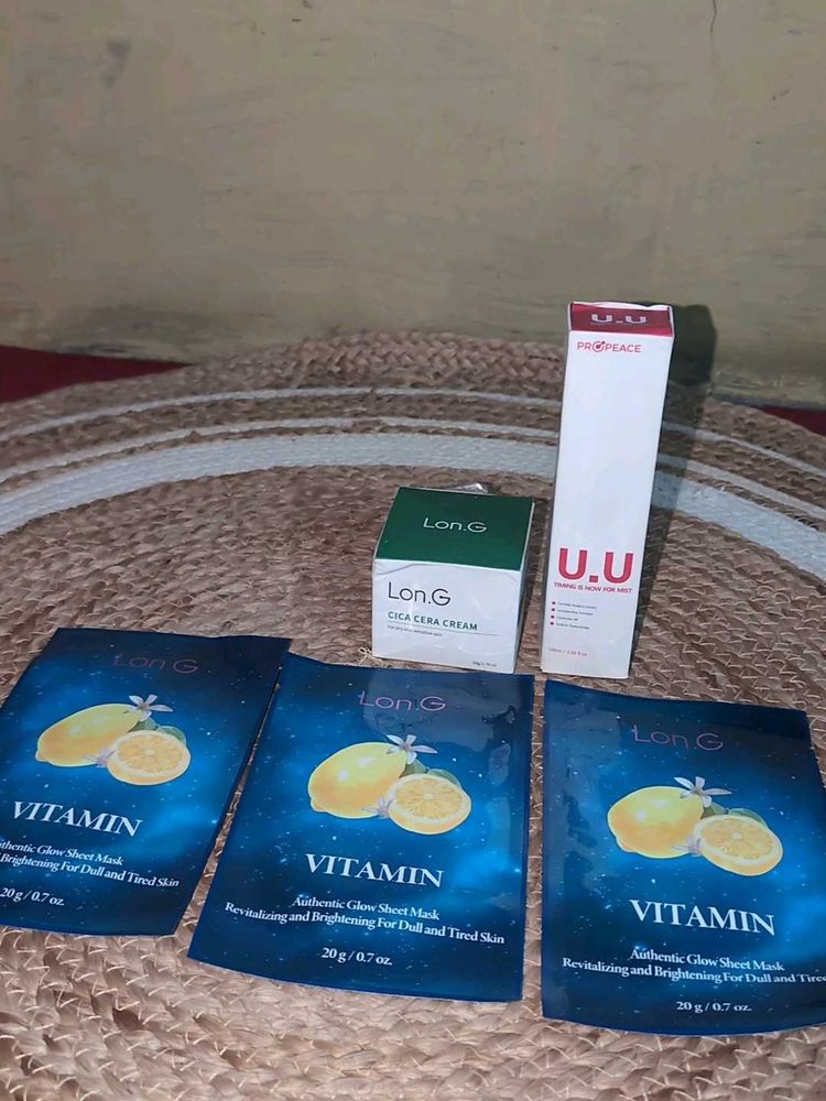 Korean Combo Skincare Of 5 Products