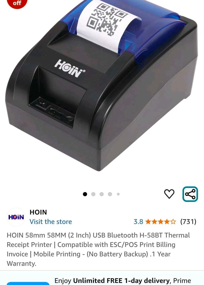 HOIN Thermal Receipt Printer
