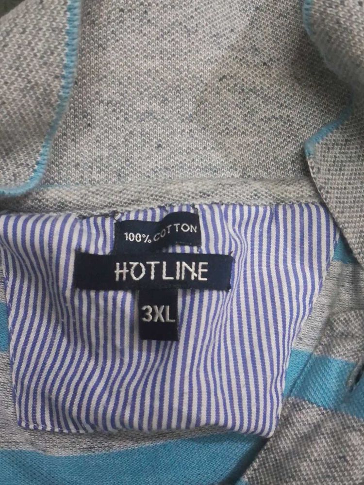 Striped Polo T-Shirt