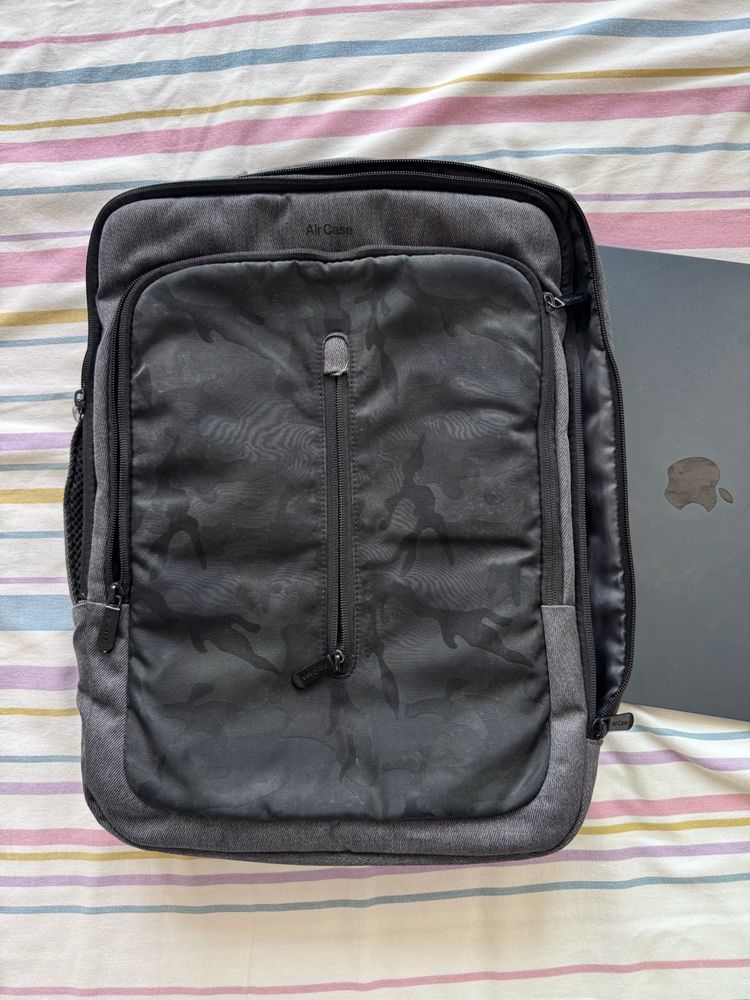 Stylish Camo Laptop 2in1 Backpack