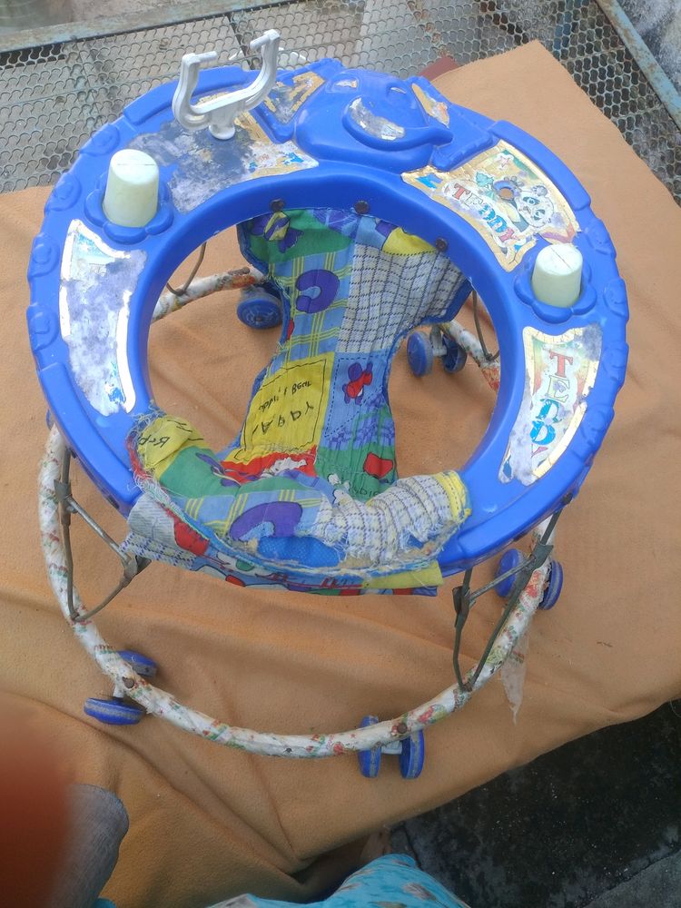 Foldable Baby Walker Add Freebies Also