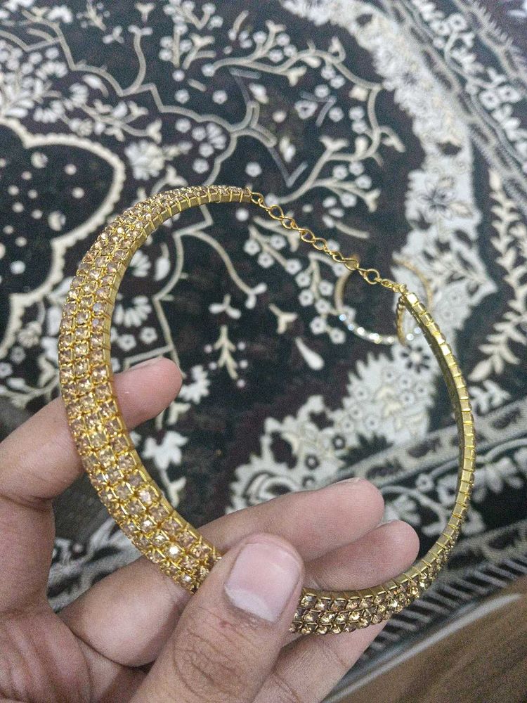 nacklace of gold diamond 💎
