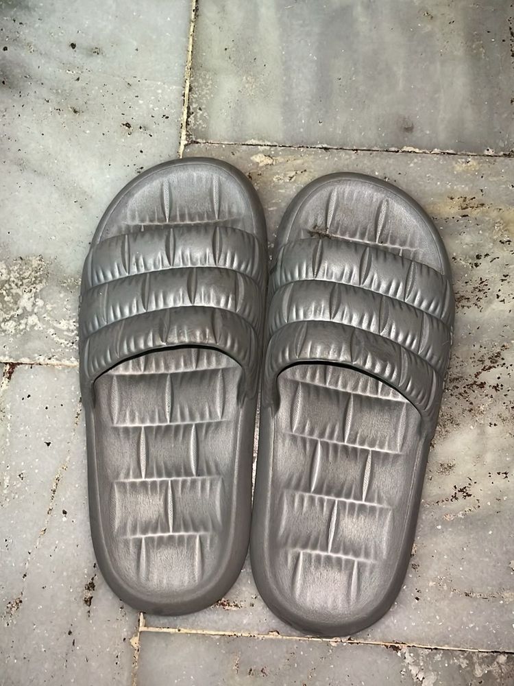 Comfortable Grey Slides