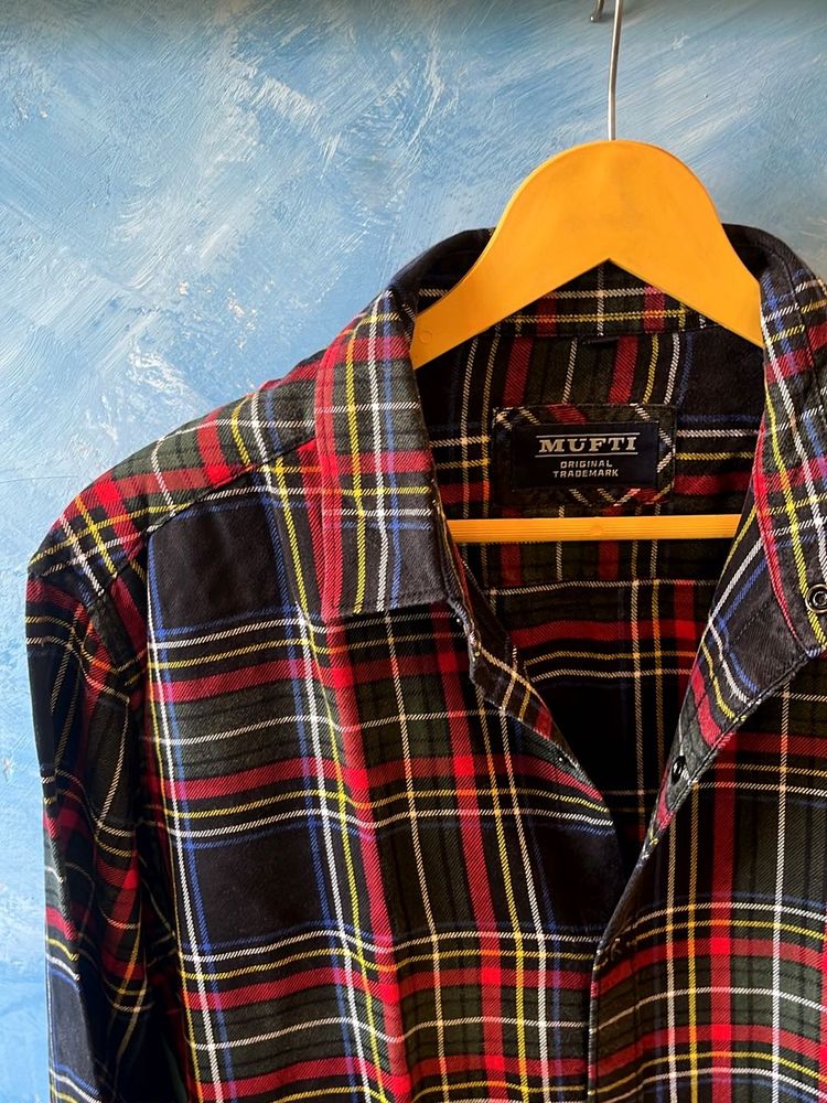 Mufti Plaid Checks Shirt (M)