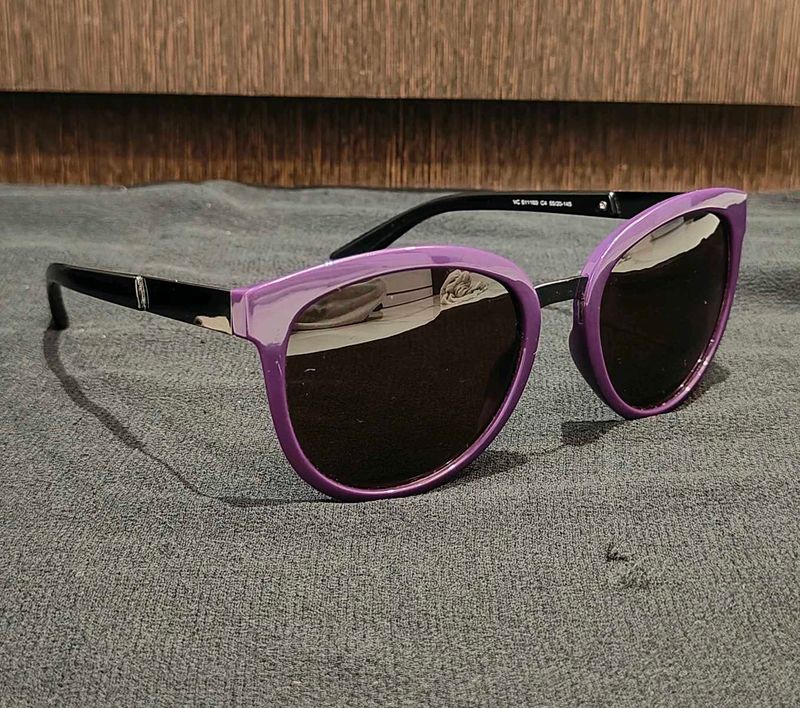 Vincent Chase Purple Cat-Eye Sunglasses