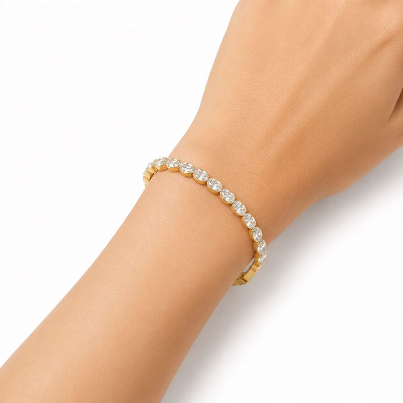 Elegant Crystal Tennis Bracelet