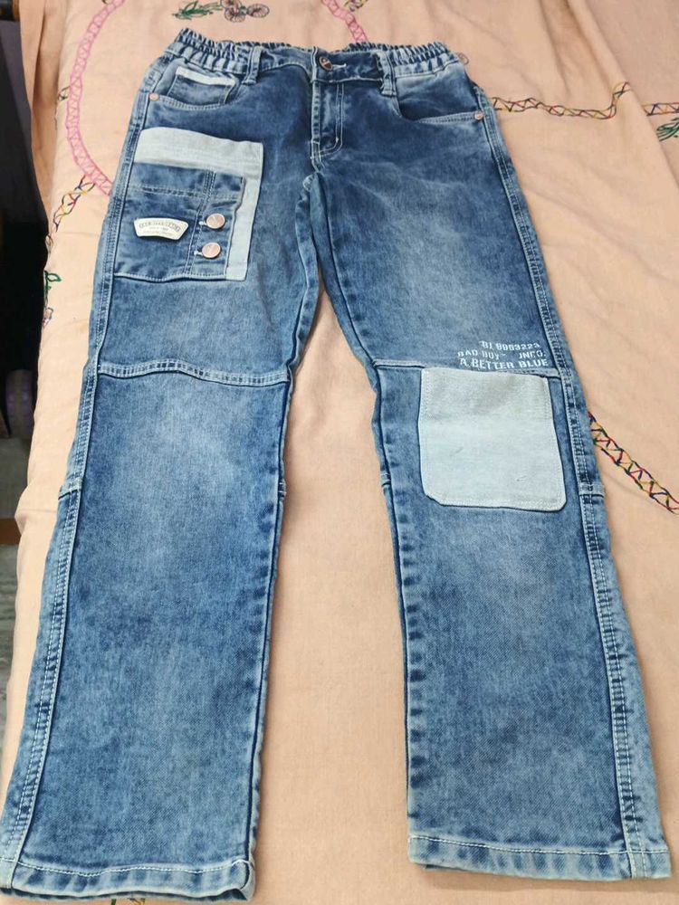 Stylish Blue Denim Jeans