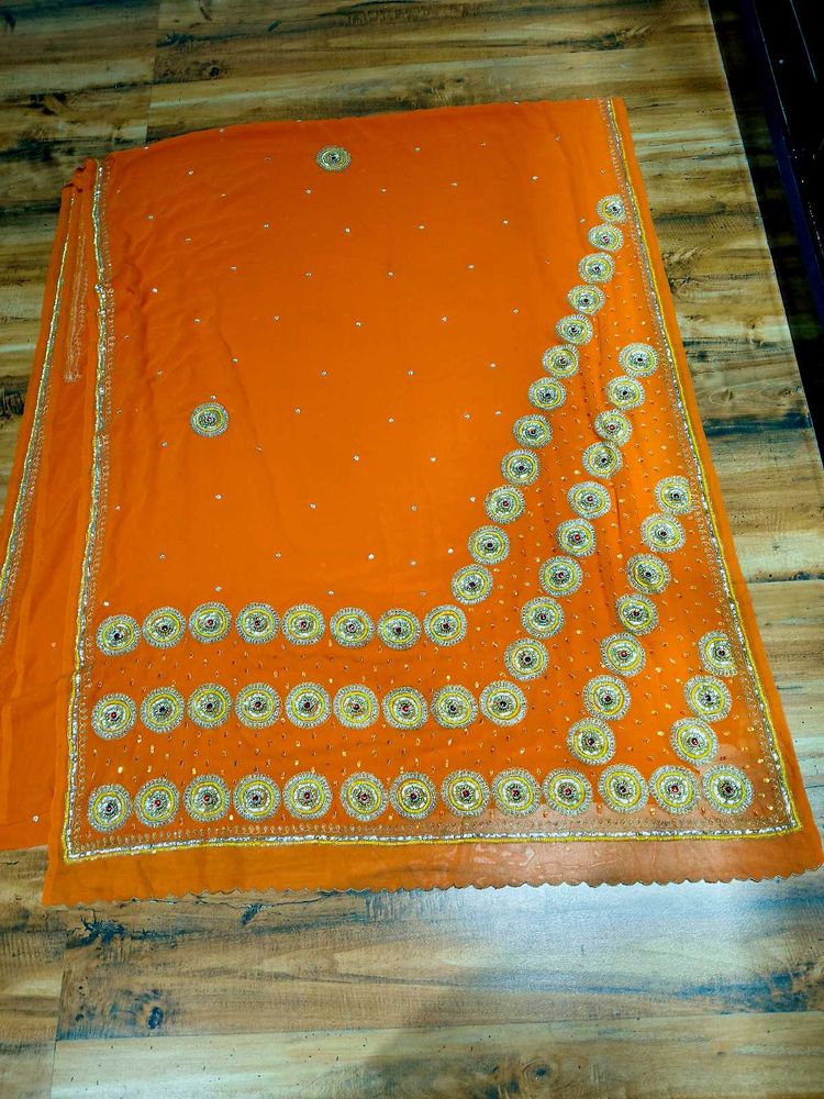 SALE!! heavy handwork  saree