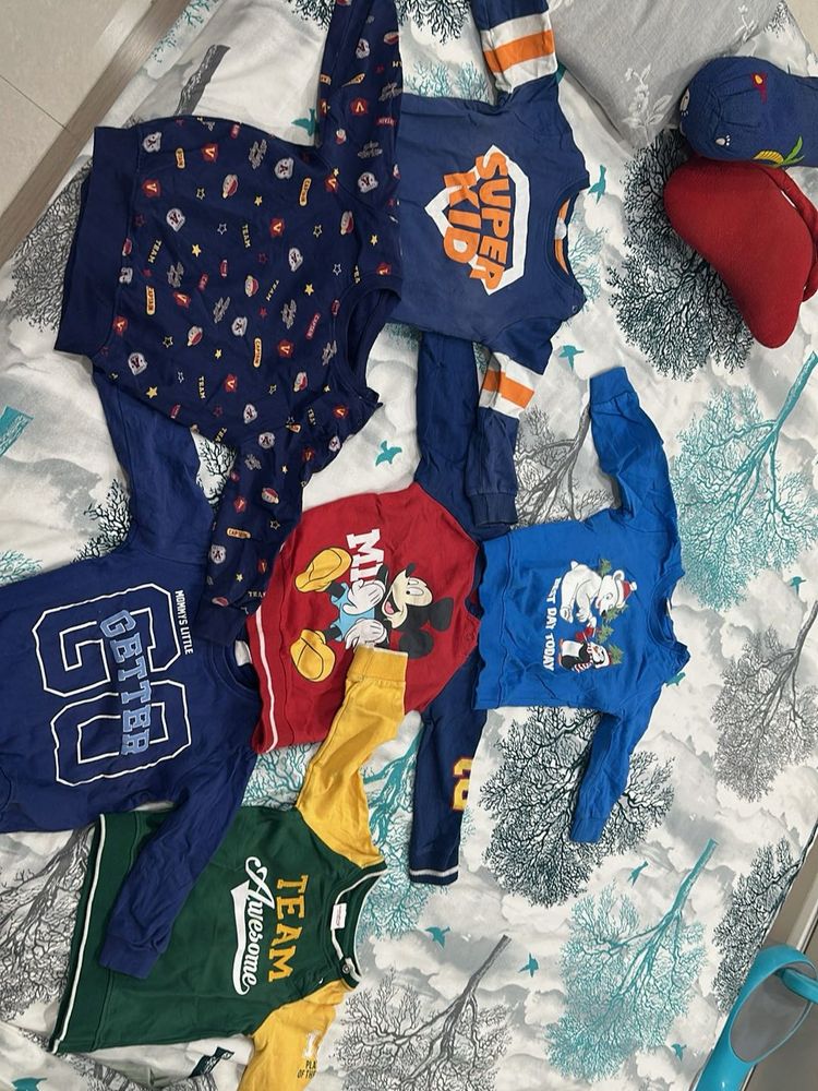 baby hug - Boys Long Sleeve Tops