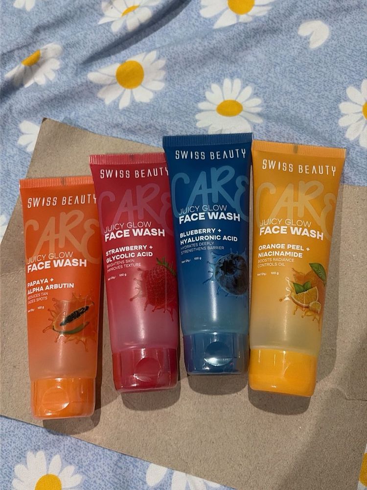 Swiss Beauty Juicy Glow Face Wash Set