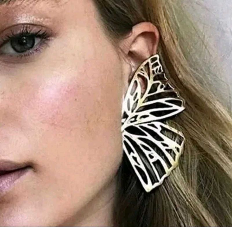 Unique Butterfly Wing Earrings