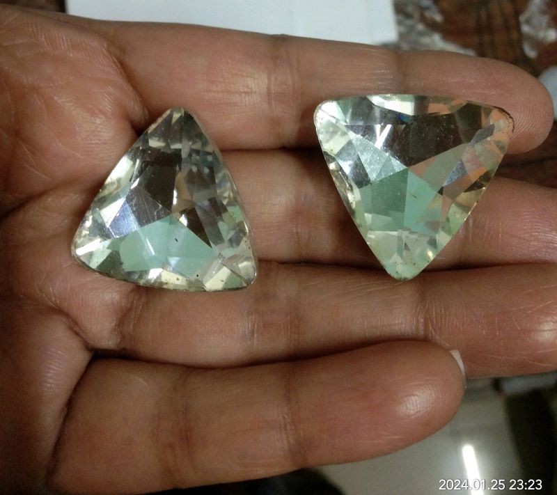 Sparkling Shiny Studs Geometrical
