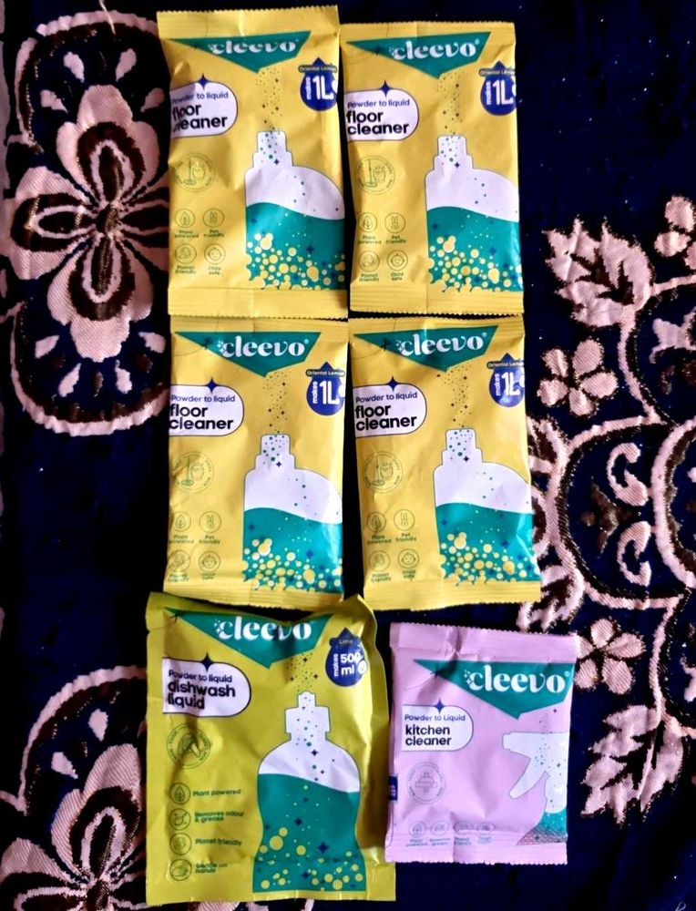 Cleevo Floor Cleaner Bundle 10 Pouch